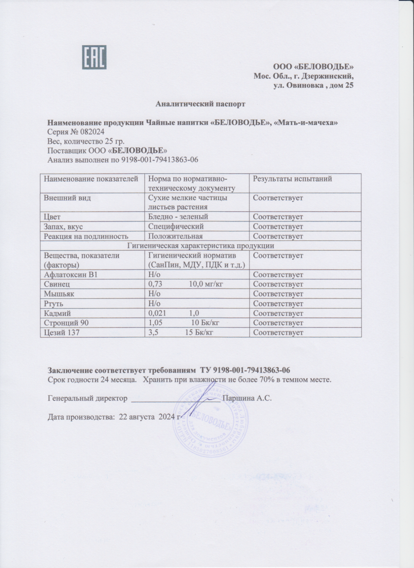 Паспорт №082024